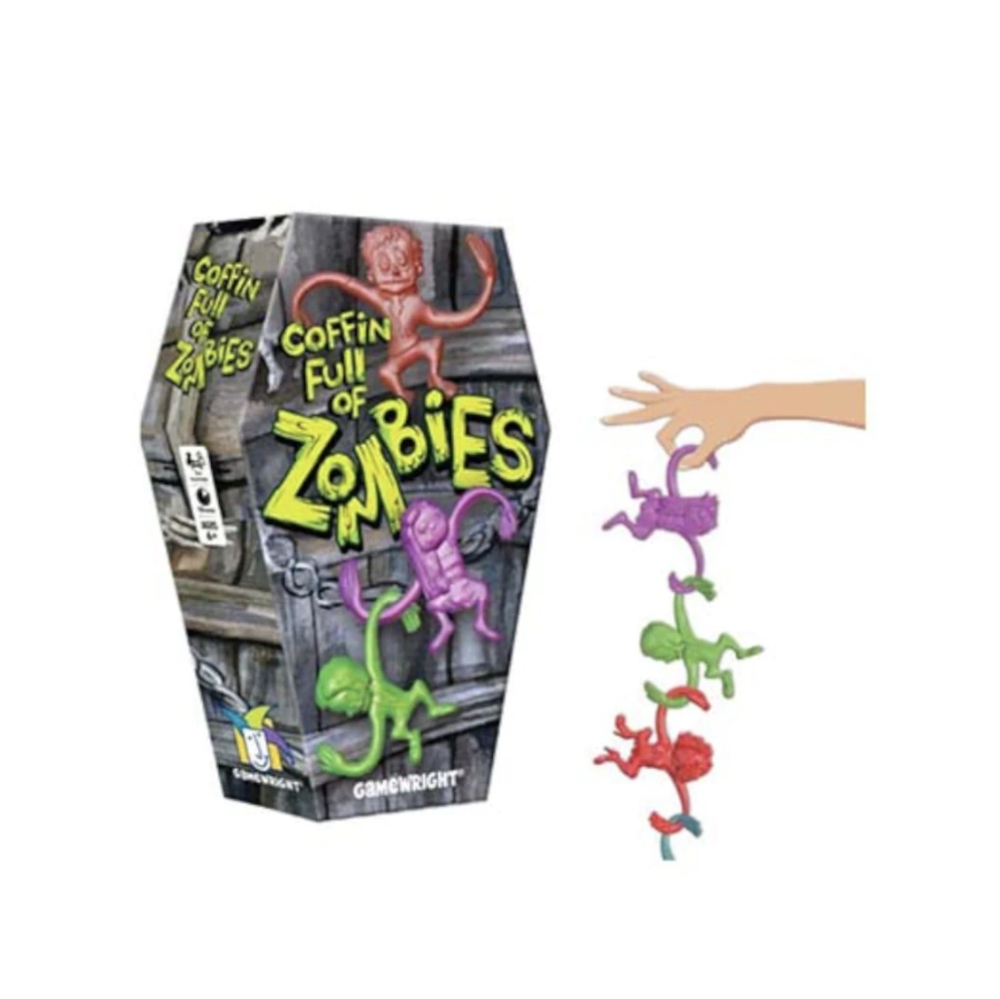 NWOT Coffin Full of Zombies Game by Gameright